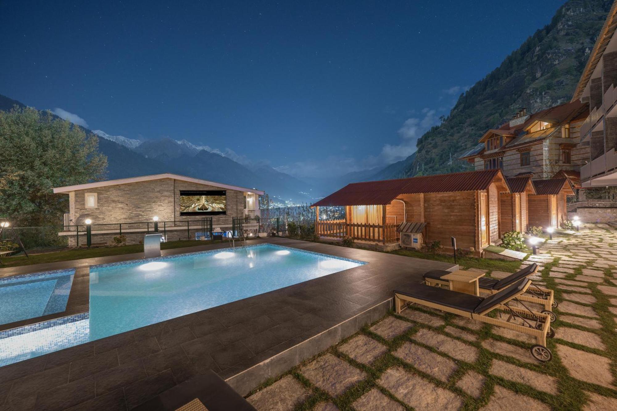 Echor Himalayan Heights Manali Hotel Exterior foto
