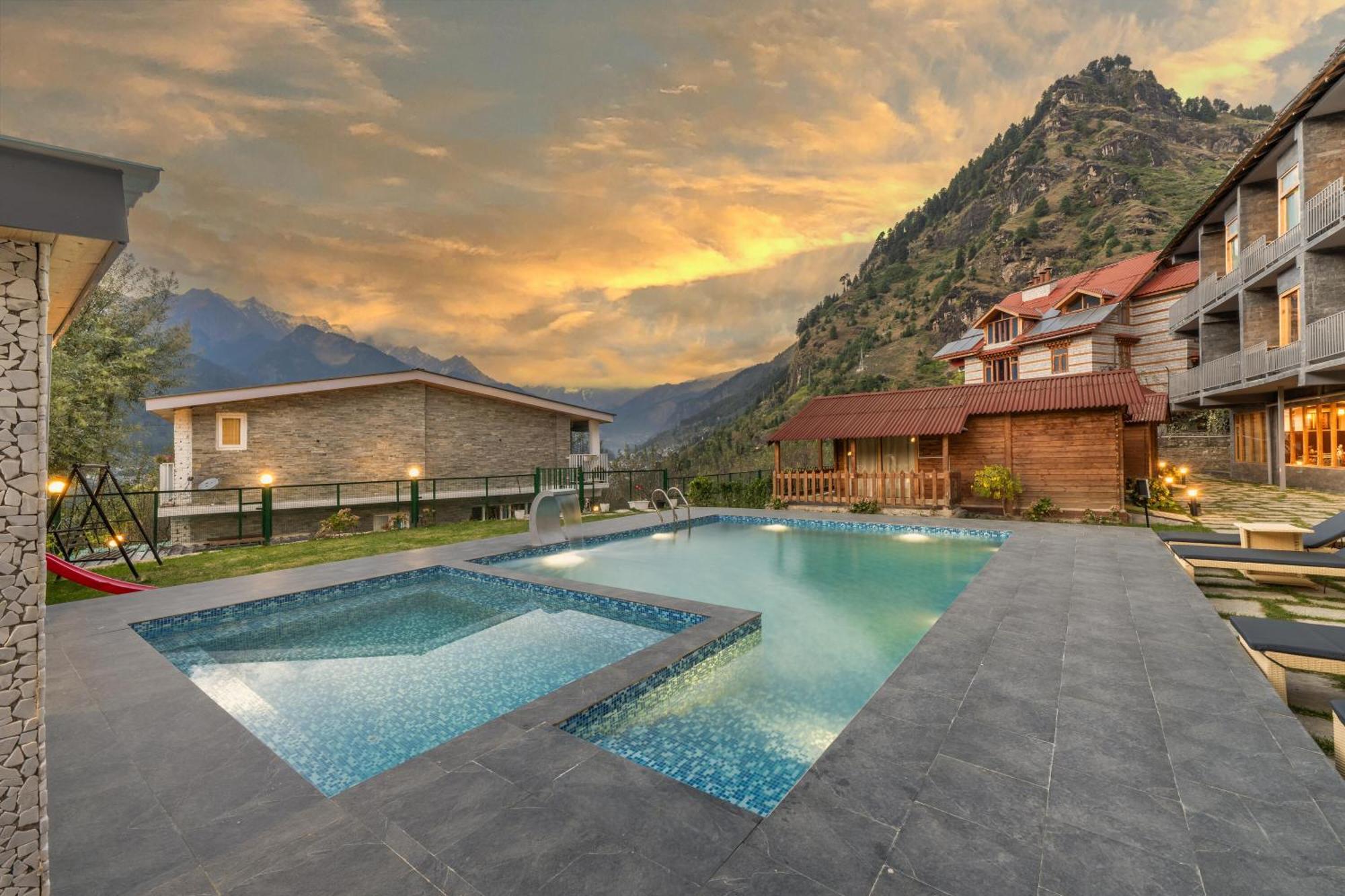 Echor Himalayan Heights Manali Hotel Exterior foto