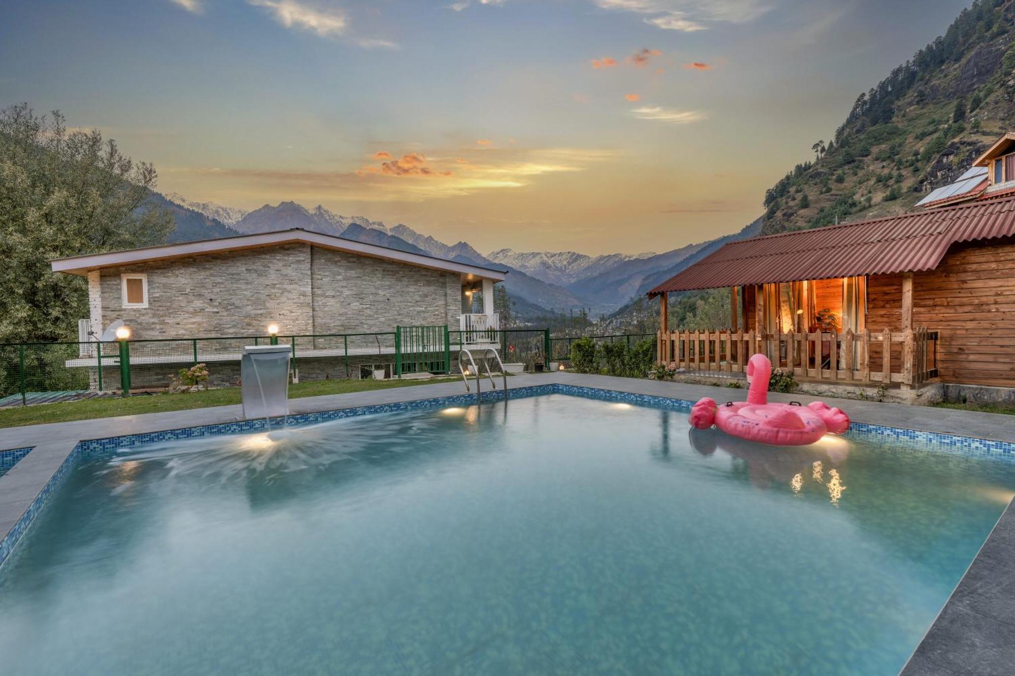 Echor Himalayan Heights Manali Hotel Exterior foto