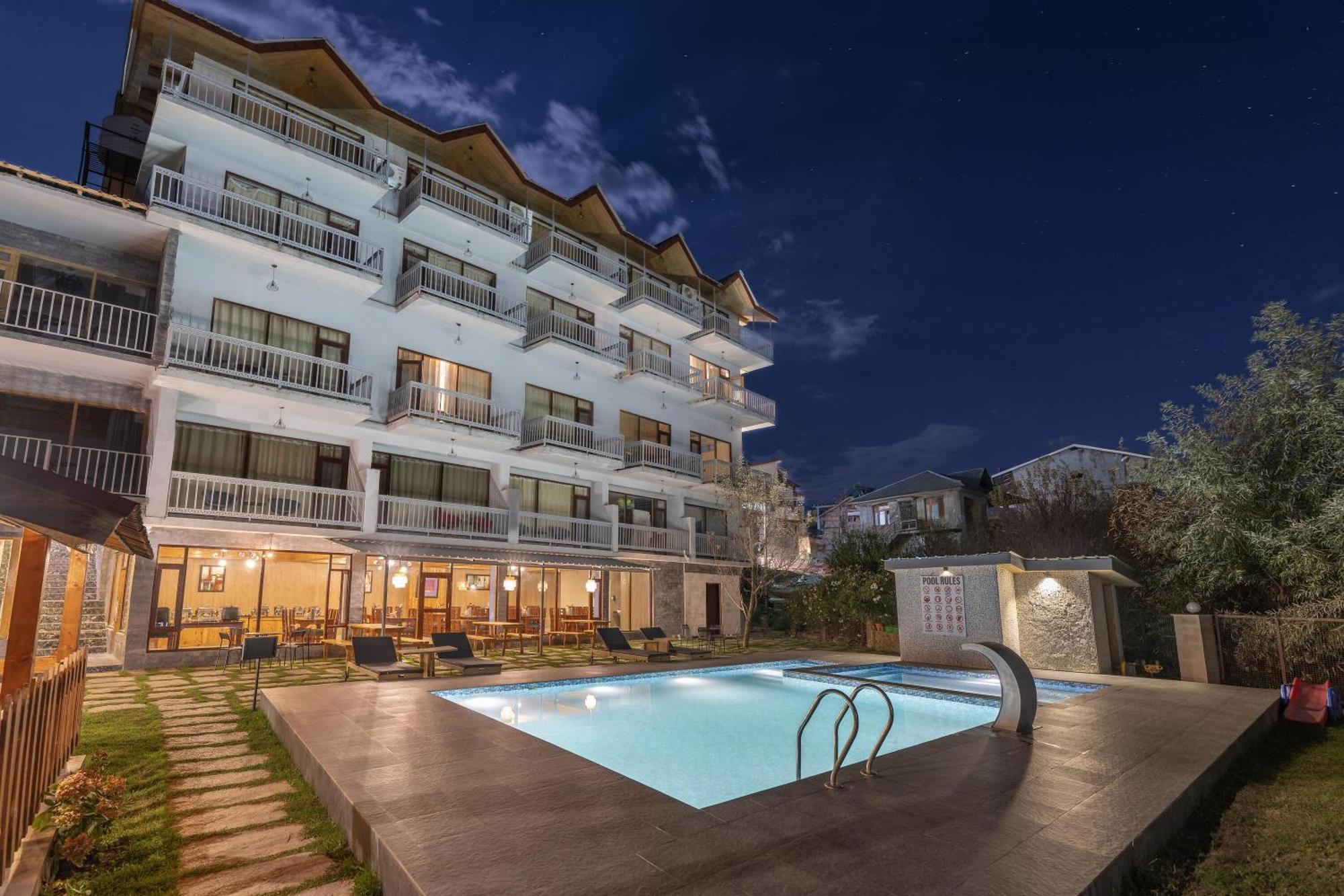 Echor Himalayan Heights Manali Hotel Exterior foto
