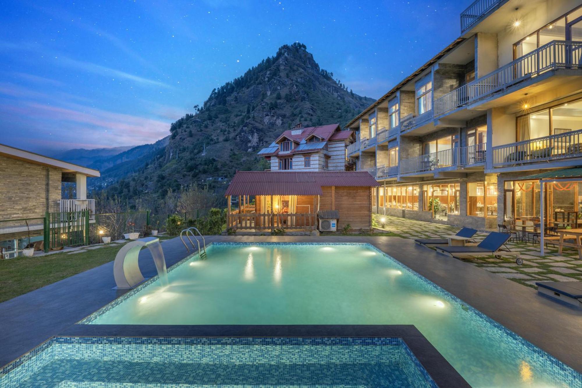 Echor Himalayan Heights Manali Hotel Exterior foto