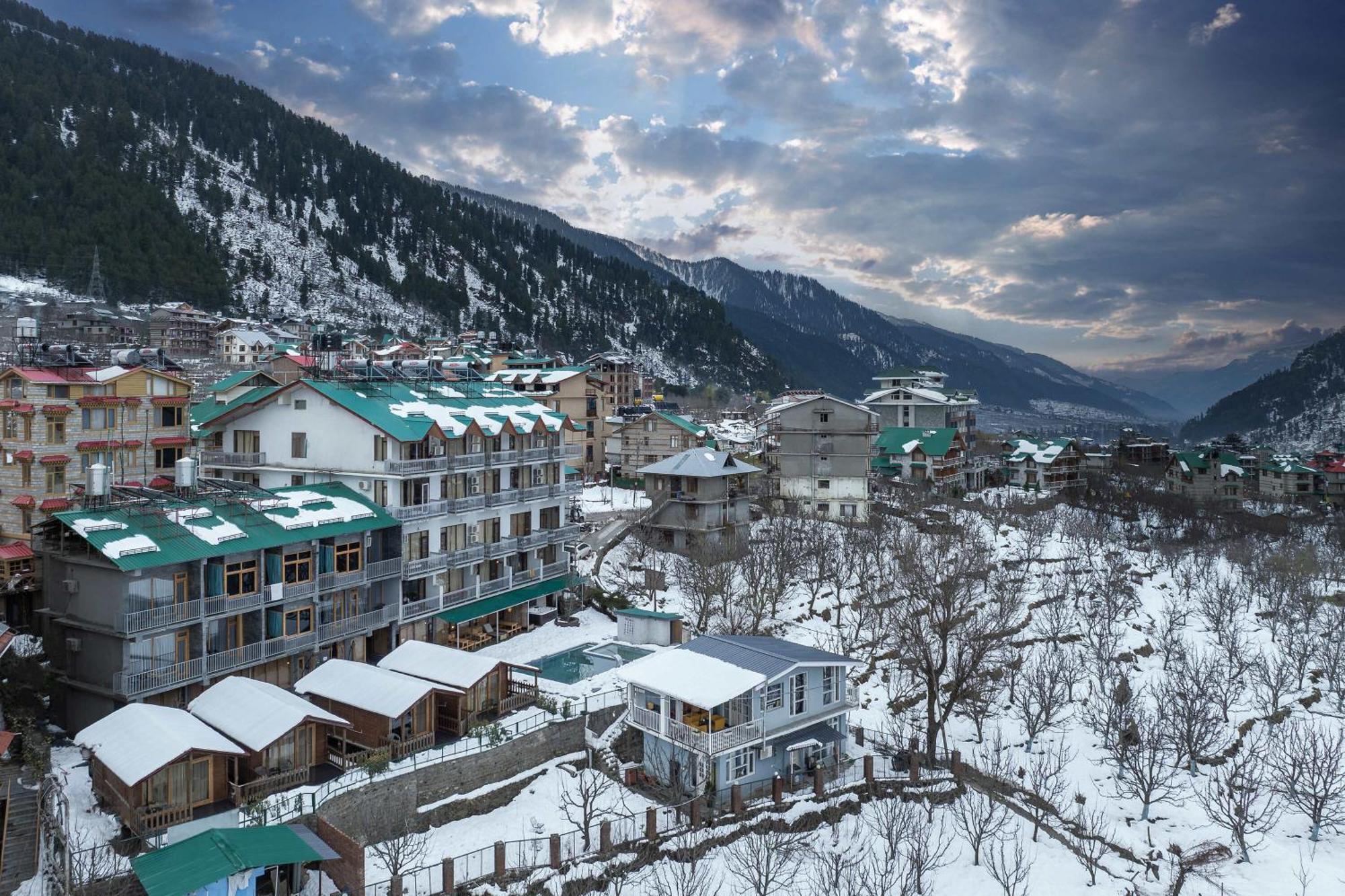 Echor Himalayan Heights Manali Hotel Exterior foto